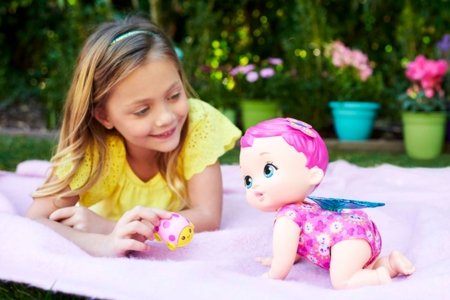 MY GARDEN BABY  smejošs un rāpojoss bērniņš, rozā, GYP31 GYP31