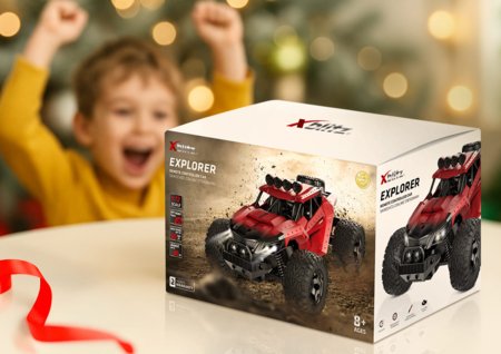 XBLITZ RC mašīna Explorer, XBL-BAB-RC002 