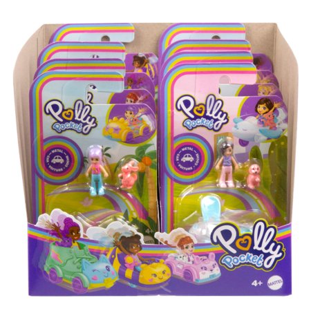 POLLY POCKET Pollyville mašīnas, HKV55 HKV55