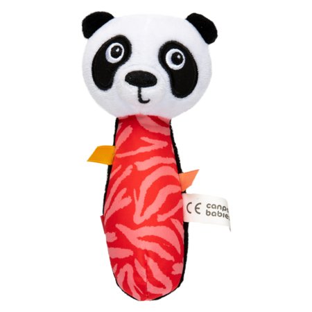 CANPOL BABIES mīksta pīkstoša sensorā rotaļlieta BABIESBOO PANDA, 68/095_panda 