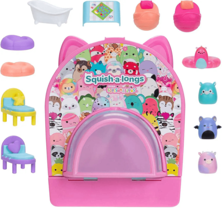 SQUISH-A-LONGS minifigūru komplekts On The Go Playset, sortiments., SQAL0036 