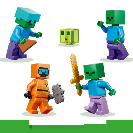 21587 LEGO® Minecraft® Zombiju pazemes cietums 