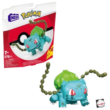 MEGA CONSTRUX POKEMON būvē un rādi Bulbasaur, GVK83 GVK83