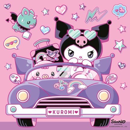RAVENSBURGER PUZZLE puzle Kuromi, 3x49 gab., 12004332 4 