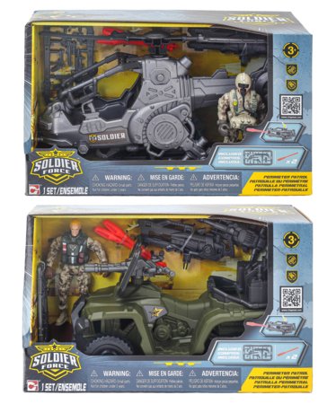 SOLDIER FORCE militārais komplekts Perimeter Patrol, sortiments, 545363 