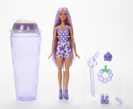 BARBIE lelle Pop! Reveal augļu sērija vīnoga, HNW44 HNW44