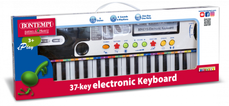 BONTEMPI 37 taustiņu elektroniskā tastatūra, 12 3710 