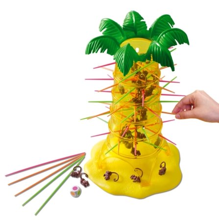 MATTEL GAMES galda spēle Akrobātiskie mērkaķīši, 52563 