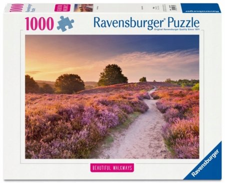 RAVENSBURGER PUZZLE puzle Rozā taka, 1000 gab., 12001763 9 