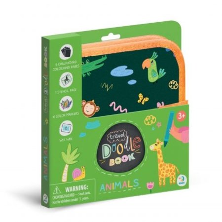 DODO ceļojumu zīmēšanas grāmatiņa Dzīvnieki, 301047 