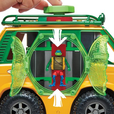 TMNT rotaļu komplekts ar 6 figūriņām Mutation Station, 84386 
