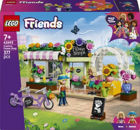42693 LEGO® Friends Radošais ziedu veikals 