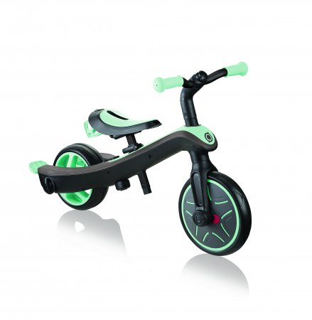 GLOBBER trīsritenis Trike Explorer 4in1, piparmētras zaļš, 632-206-2 632-206-2