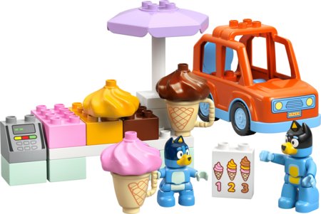 10458 LEGO® DUPLO® Berry Saldējuma ceļojums ar Bluey 