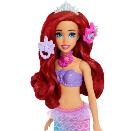 DISNEY PRINCESS lelle Ariela ar piederumiem, JBF86 
