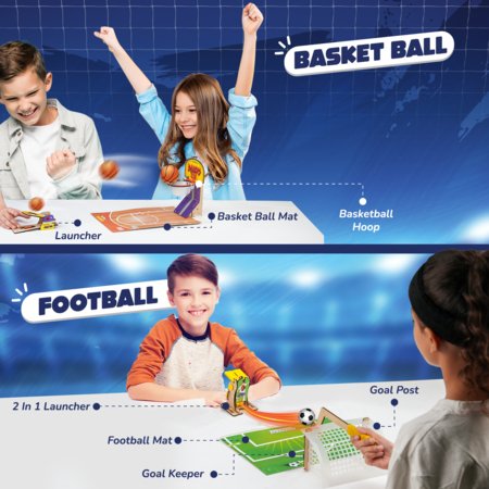 SMARTIVITY konstruktors – Dažādu sporta veidu komplekts, SMRT1260 