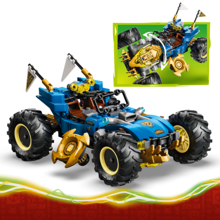 71856 LEGO® NINJAGO® Jay pārveidojamais auto 
