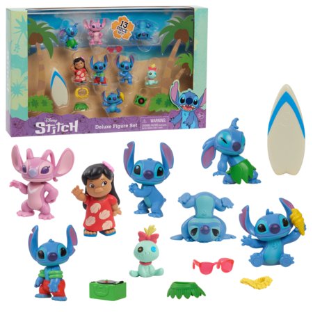JUST PLAY DISNEY Stitch deluxe figūriņu komplekts, 46259 