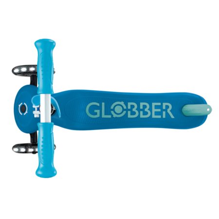 GLOBBER skrejritenis Primo Plus Glow Lights, zils, 443-100 