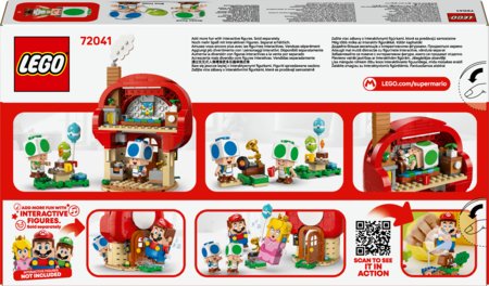 72041 LEGO® Super Mario Ballīte Toad mājā 