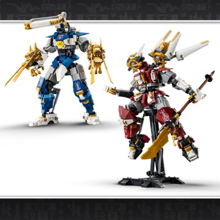 71870 LEGO® NINJAGO® Titāna roboti-dvīņi 