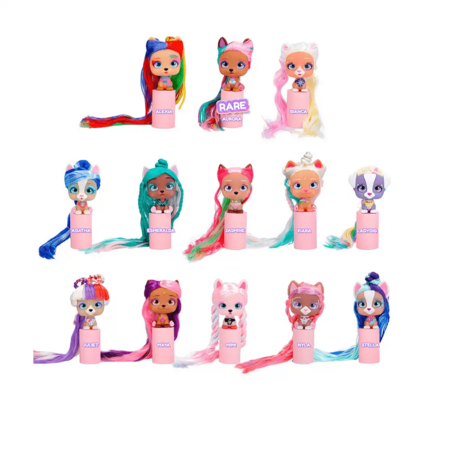 VIP PETS figūriņu komplekts tGlam Gems S5, sortiments, 712980IM3E 