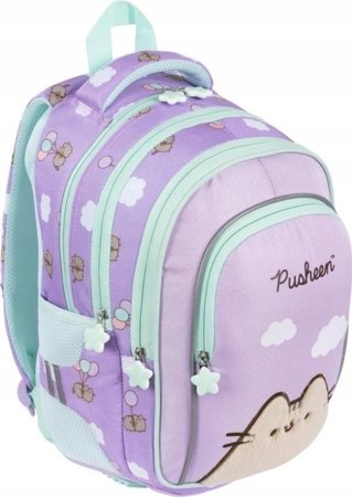 PUSHEEN bērnu mugursoma, 4 nodalījumi, violeta, TO-PLS-2681-XXX-PUSH-PC 