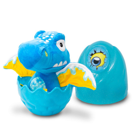 CRACKIN EGGS plīša rēcošais dinozaurs Dino Ice, sortiments, SK003A1 