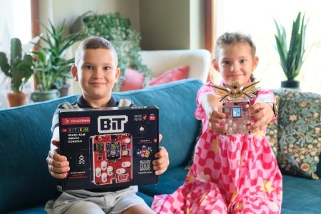 CIRCUITMESS Wacky Robot izglītojošs STEM komplekts BIT, CM-SA-BIT 