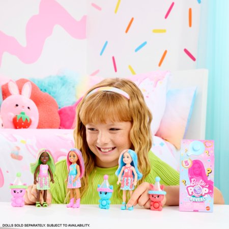 BARBIE lelle Čelsija Pop! Reveal dzīvnieku ballītes sērija, JCN89 