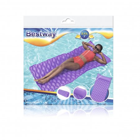 BESTWAY peldmatracis Float'n Roll, 2,13 m x 0,86 m, asst., 44020 44020