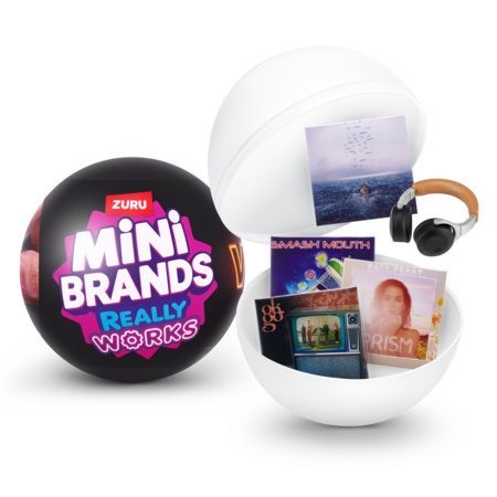 MINI BRANDS vinila plašu komplekts Vinyls, 1. sērija, sortiments., 77772GQ1 