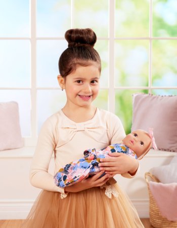 LULLABABY lelle ar kombinezonu un autiņbiksītēm, LBY7304Z 