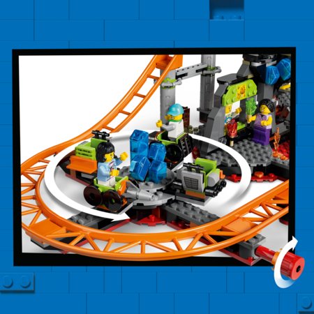 60501 LEGO® City Kalniņu karuseļu parks Lava Land 