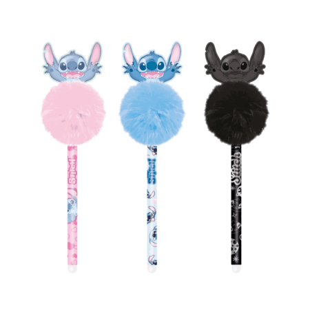 STITCH DISNEY Dzēšamā pildspalva, asorti, 01546PTR 