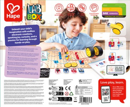 HAPE mācību elektrisko shēmu spēle, E5202A 