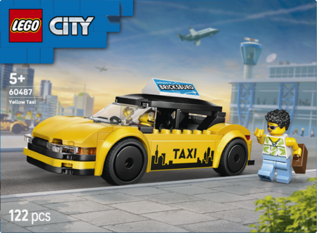 60487 LEGO® YELLOW TAXI 