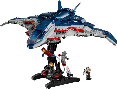 76325 LEGO® Super Heroes Marvel Atriebēji: Ultrona laikmets Quinjet 