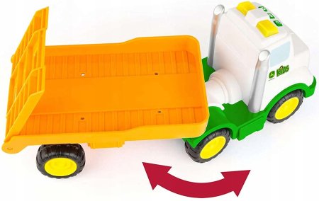 JOHN DEERE pārvadātājs ar traktoru Farmin Friends, 47207 