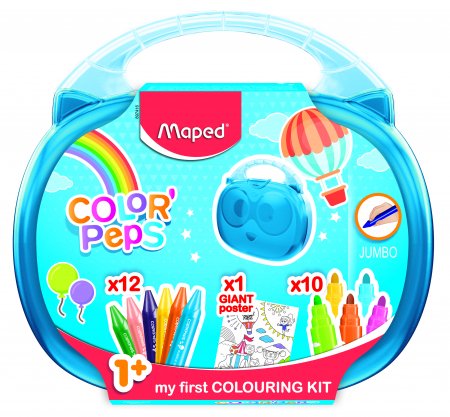 MAPED CREATIV Krāsošanas komplekts ColorPeps assort, 3154148974161 3154148974161