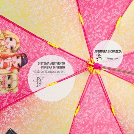 PERLETTI lietussargs Rainbow High 42/8, 75423 75423