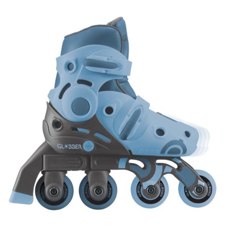 GLOBBER skrituļslidas Learning Skates 2 in 1, izmērs 26–29, zilas, 780-200 
