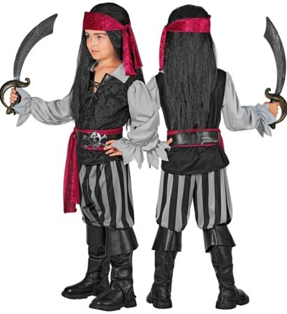 WIDMANN kostīms Pirate, izmērs (116 cm / 4-5 gadi), 25455 