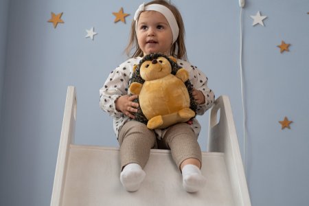 FANCY Plīša rotaļlieta ezis Toby 24cm, BY01-EZHT0 BY01-EZHT0