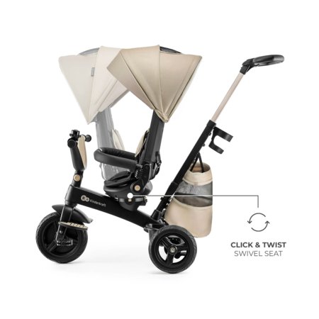 KINDERCRAFT trīsritenis EASYTWIST, smilškrāsas, KREASY00BEG0000 