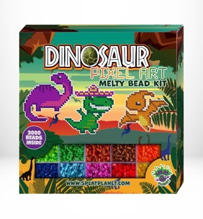 SPLAT PLANET gludināšanas pērlītes, Dinosauri, SP47625 