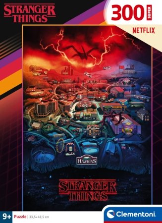 CLEMENTONI Stranger Things puzle, 300 gab., 21730 