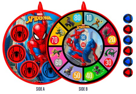 STAMP Spider-Man mērķa spēle ar bumbiņām, 36 cm, SM250436 