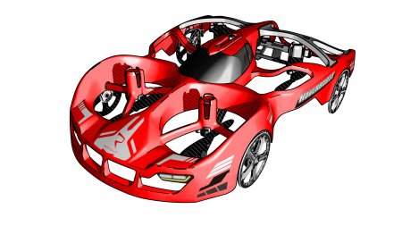 REVOLT automašīna R/C Hover Boost, TG1001 TG1001