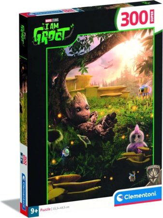 CLEMENTONI puzle Super Marvel I Am Groot, 300 gab., 21734 
